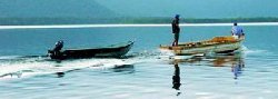 Pescadores em Ilha Comprida
